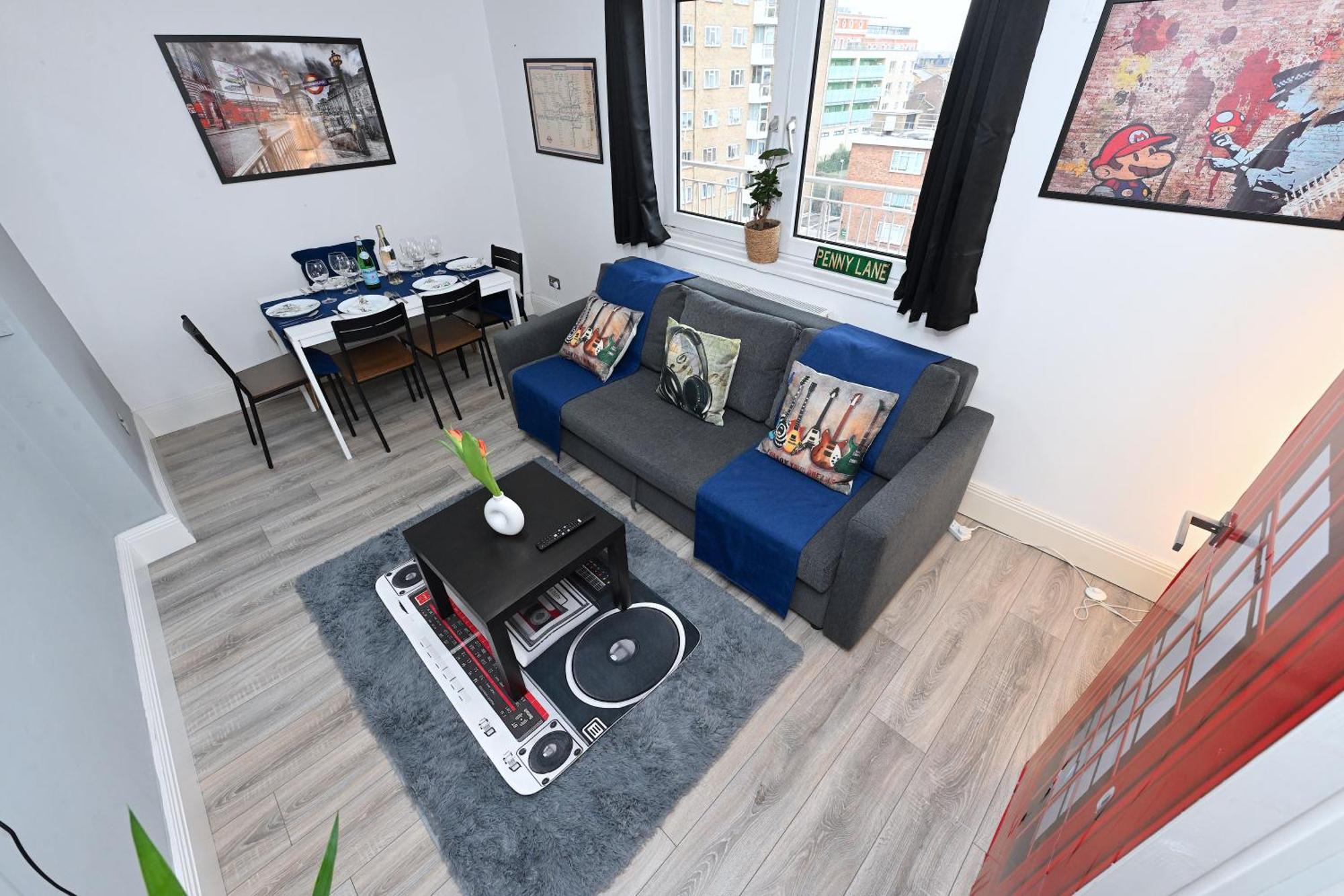 Superb 4 Bedroom Flat In The Heart Of Camden Town Londres Exterior foto